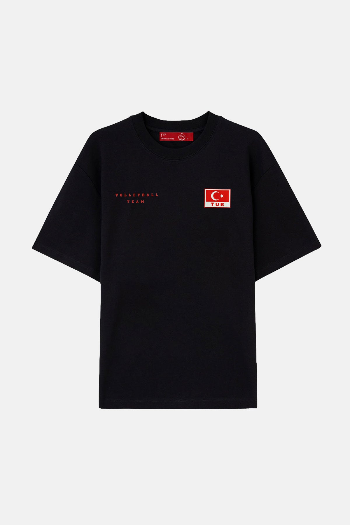 Türkiye Milli Voleybol Takımı Oversize Premium T-shirt  - Siyah